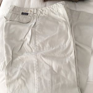 Patagonia. Classic button front twill pant.